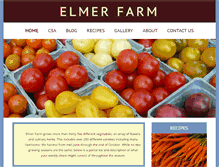 Tablet Screenshot of elmerfarm.com